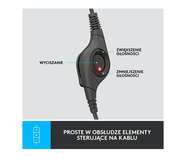 Logitech H390 czarny - 71783 - zdjęcie 7